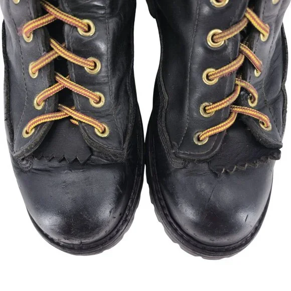 White's Hathorn Boots Men 10.5 Black Leather Work Boots USA Explorer Firefighter - Picture 16 of 16